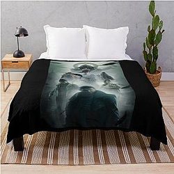 Secret Resident Evil Village Gift Music Fans Throw Blanket