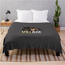 Resident Evil Village (Resident Evil 8) - Heisenberg Edit Resident Gift Resident T-Shirt Throw Blanket