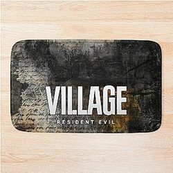 Resident Evil Village Fan Art Bath Mat