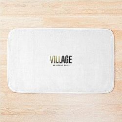 Resident Evil Village Game Logo Bath Mat