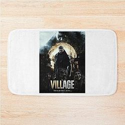 Creative Survival Horror Video Game Resident Evil Village Chris Redfield Collection Graphic Bath Mat