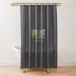 Resident Evil Village Lightweight Hoodie Resident gift Resident T-Shirt Shower Curtain