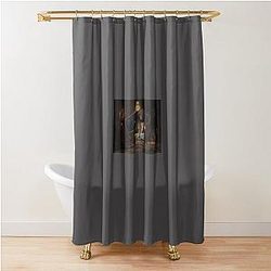 Resident Evil Village Hoodie- Resident gift T-Shirt Shower Curtain