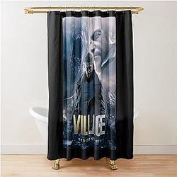 More Than Awesome Resident Evil Village Collection Shower Curtain