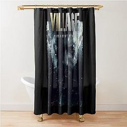 Beautiful Resident Evil Village Shower Curtain