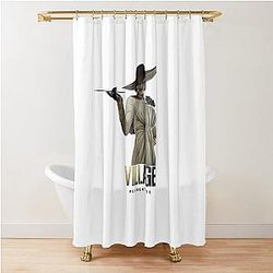 Resident Evil Village fan art Shower Curtain