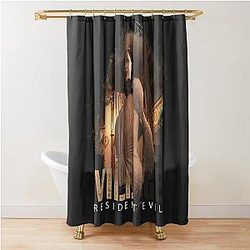 Resident Evil Village Tall Vampire Lady Shower Curtain