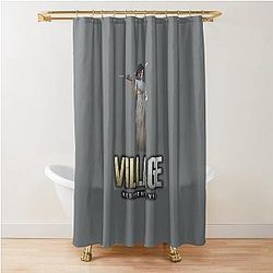 Resident Evil Village Vampire Shower Curtain
