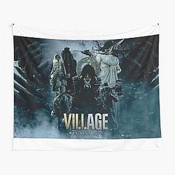 Resident Evil Village Metal Print Throw Blanket