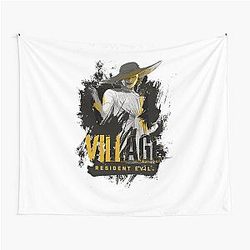 Creative Survival Horror Video Game Resident Evil Village Lady Dimitrescu Classic Fans Tapestry
