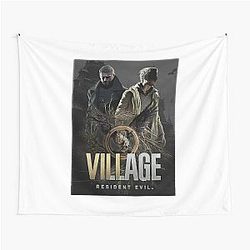 Creative Survival Horror Video Game Resident Evil Village Gift Vintage Tapestry