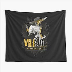 Funny Resident Evil Village Lady Dimitrescu Tapestry