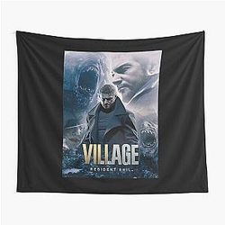 Mehr dann genial Resident Evil Village Sammlung Tapestry