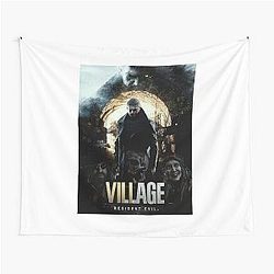 Creative Survival Horror Video Game Resident Evil Village Chris Redfield Collection Tapestry