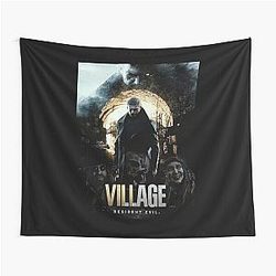 Funny Man Resident Evil Village - Chris Redfield Collection Tapestry