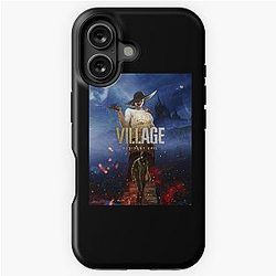 Retro Resident Evil Village Alcina Dimitrescu Gifts Music Fans iPhone Tough Case