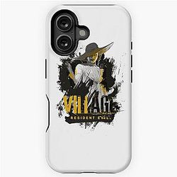 Creative Survival Horror Game Alluring Lady Dimitrescu Classic Fans iPhone Tough Case