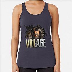 Resident Evil Village (Resident Evil 8) - Heisenberg Edit - Resident Gift T-Shirt Racerback Tank Top