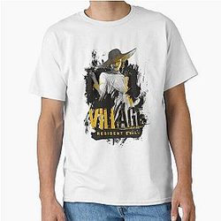 Creative Survival Horror Video Game Alluring Resident Evil Village Lady Dimitrescu Classic Fan T-Shirt