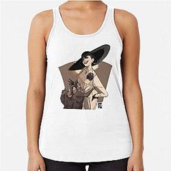 Lady Dimitrescu Resident Evil Village R8 Racerback Tank Top