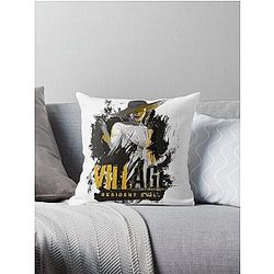 Resident Evil Village Lady Dimitrescu Throw Pillow