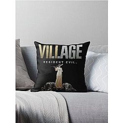Resident Evil Village Lady Dimitrescu Throw Pillow
