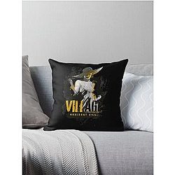 Funny Men Resident Evil Village Lady Dimitrescu Throw Pillow