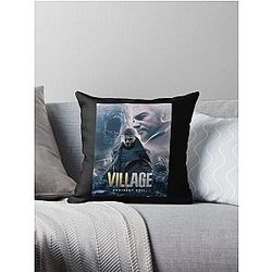 More Then Awesome Resident Evil Village Collection Throw Pillow