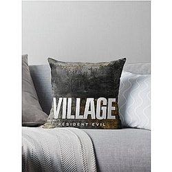 Resident Evil Village Fan Art Throw Pillow