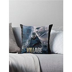 Resident Evil Village Throw Pillow