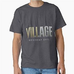 Resident Evil Village Logo Lightweight Hoodie Resident gift Classic T-Shirt