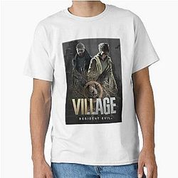 Creative Survival Horror Video Game Resident Evil Village Gift T-Shirt