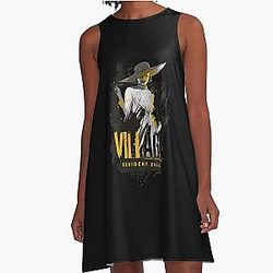 Funny Men Resident Evil Village Lady Dimitrescu A-Line Dress