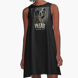 Resident Evil Village Eine Linie Kleid
