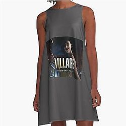 Resident Evil Village Resident Gift A-Line Dress