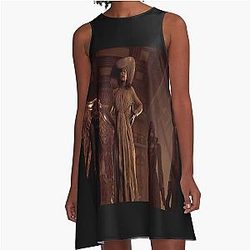 Resident Evil Village Tall Lady A-Line Dress