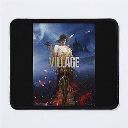 Retro Resident Evil Village Alcina Dimitrescu Gift Mouse Pad