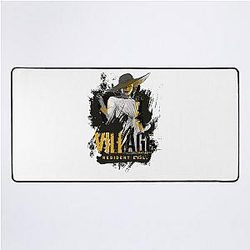 Creative Survival Horror Video Game Resident Evil Village Lady Dimitrescu Classic Fans Desk Mat