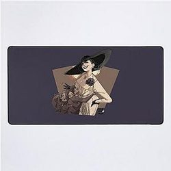 Retro Resident Evil Village Awesome Desk Mat for Movie Fans