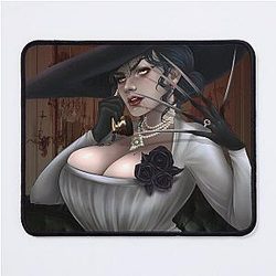 Lady Dimitrescu from Resident Evil Village Mousepad