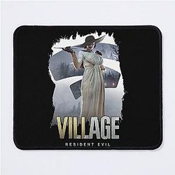 Creative Survival Horror Video Game Alluring Resident Evil Village Graphic Gift Mouse Pad