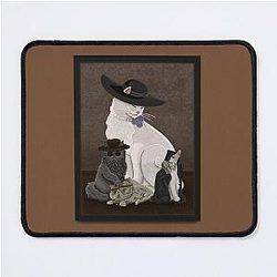 Resident Evil Village 4 Lords Family Portrait Mouse Pad