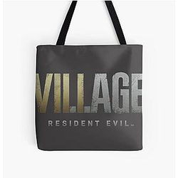 Resident Evil Village Logo Lightweight Hoodie- Resident gift Resident T-Shirt All Over Print Tote Bag