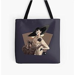 Retro Resident Evil Village Awesome Tote Bag