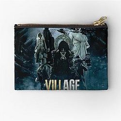 Resident Evil Village Poster Metal Print Tapestry Zipper Pouch