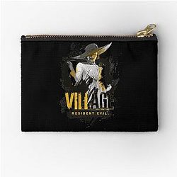 Funny Men Resident Evil Village Lady Dimitrescu Zipper Pouch