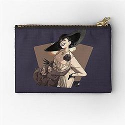 Retro Resident Evil Village Awesome Zipper Pouch for Movie Fans
