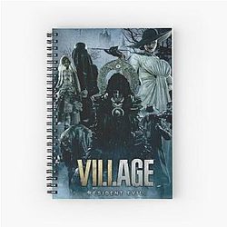 Resident Evil Village Poster Spiral Notebook