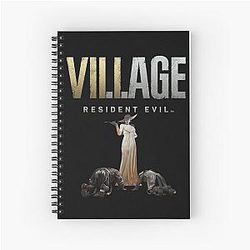 Resident Evil Village Lady Dimitrescu Spiral Notebook