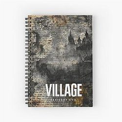 Resident Evil Village Fan Art Spiral Notebook